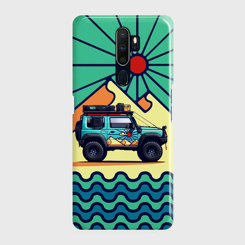 Oppo A9 2020 Cover - Adventure Series - Matte Finish - Snap On Hard Case with LifeTime Colors Guarantee