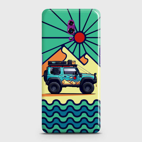 Oppo Reno Cover - Adventure Series - Matte Finish - Snap On Hard Case with LifeTime Colors Guarantee