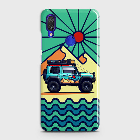 Xiaomi Redmi Note 7 Cover - Adventure Series - Matte Finish - Snap On Hard Case with LifeTime Colors Guarantee