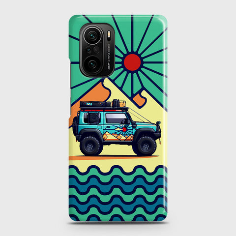 Xiaomi Redmi K40 Pro Cover - Adventure Series - Matte Finish - Snap On Hard Case with LifeTime Colors Guarantee