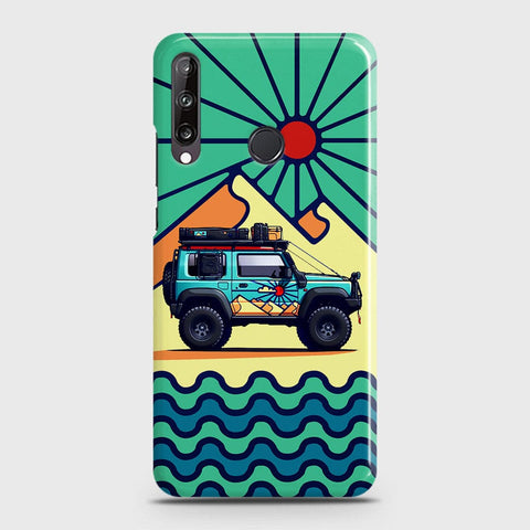 Huawei P40 Lite E  Cover - Adventure Series - Matte Finish - Snap On Hard Case with LifeTime Colors Guarantee