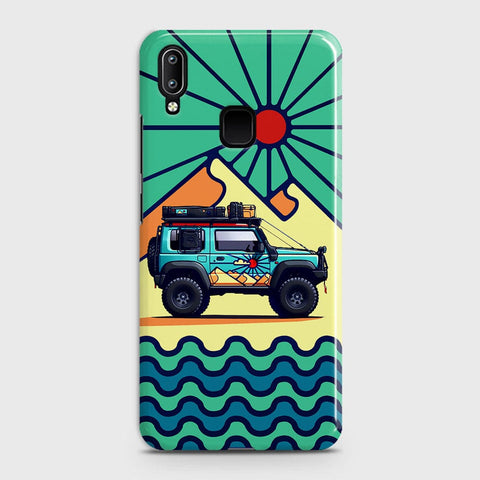 Vivo Y95 Cover - Adventure Series - Matte Finish - Snap On Hard Case with LifeTime Colors Guarantee