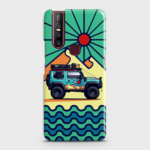 Vivo V15 Cover - Adventure Series - Matte Finish - Snap On Hard Case with LifeTime Colors Guarantee