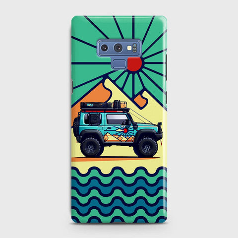 Samsung Galaxy Note 9 Cover - Adventure Series - Matte Finish - Snap On Hard Case with LifeTime Colors Guarantee