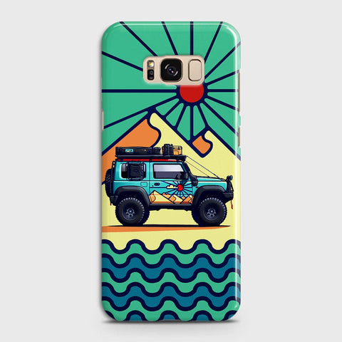 Samsung Galaxy S8 Cover - Adventure Series - Matte Finish - Snap On Hard Case with LifeTime Colors Guarantee