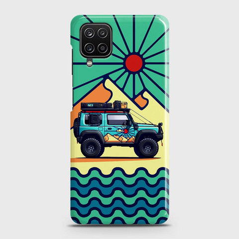 Samsung Galaxy A12 Cover - Adventure Series - Matte Finish - Snap On Hard Case with LifeTime Colors Guarantee