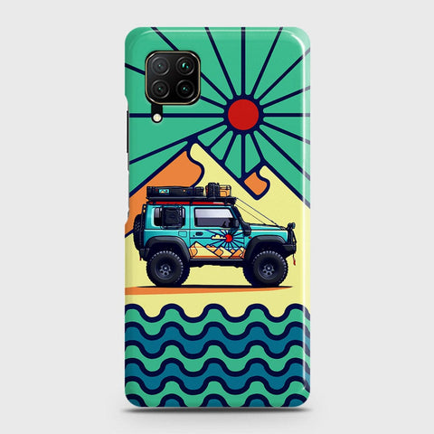 Huawei P40 lite Cover - Adventure Series - Matte Finish - Snap On Hard Case with LifeTime Colors Guarantee