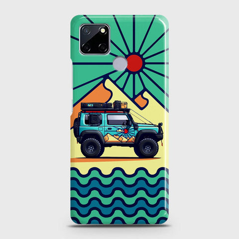 Realme C12 Cover - Adventure Series - Matte Finish - Snap On Hard Case with LifeTime Colors Guarantee