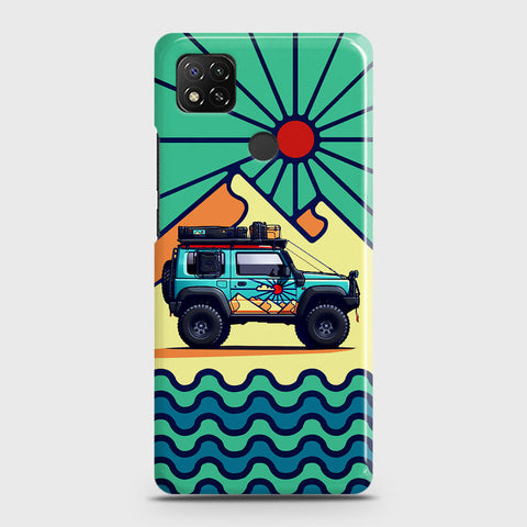 Xiaomi Redmi 9C Cover - Adventure Series - Matte Finish - Snap On Hard Case with LifeTime Colors Guarantee