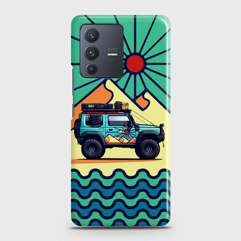 Vivo V23 5G Cover - Adventure Series - Matte Finish - Snap On Hard Case with LifeTime Colors Guarantee