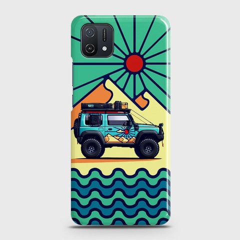 Oppo A16e Cover - Adventure Series - Matte Finish - Snap On Hard Case with LifeTime Colors Guarantee