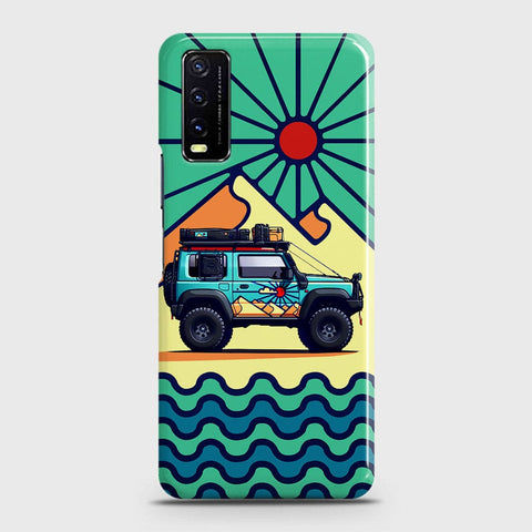 Vivo Y11s  Cover - Adventure Series - Matte Finish - Snap On Hard Case with LifeTime Colors Guarantee