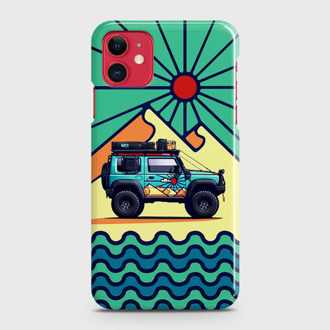 iPhone 11 Cover - Adventure Series - Matte Finish - Snap On Hard Case with LifeTime Colors Guarantee