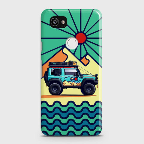 Google Pixel 2 XL Cover - Adventure Series - Matte Finish - Snap On Hard Case with LifeTime Colors Guarantee