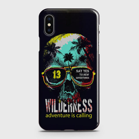 iPhone XS Cover - Adventure Series - Matte Finish - Snap On Hard Case with LifeTime Colors Guarantee