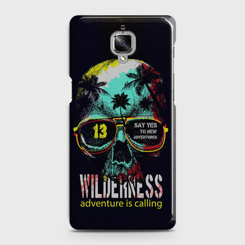 OnePlus 3  Cover - Adventure Series - Matte Finish - Snap On Hard Case with LifeTime Colors Guarantee