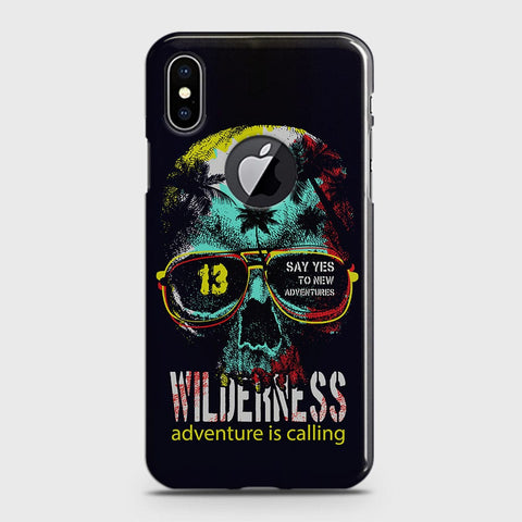 iPhone XS / X with Cut Cover - Adventure Series - Matte Finish - Snap On Hard Case with LifeTime Colors Guarantee