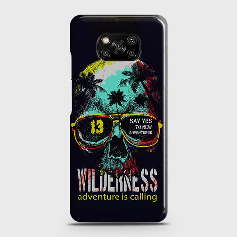 Xiaomi Poco X3 Cover - Adventure Series - Matte Finish - Snap On Hard Case with LifeTime Colors Guarantee