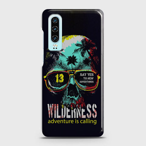 Huawei P30 Cover - Adventure Series - Matte Finish - Snap On Hard Case with LifeTime Colors Guarantee