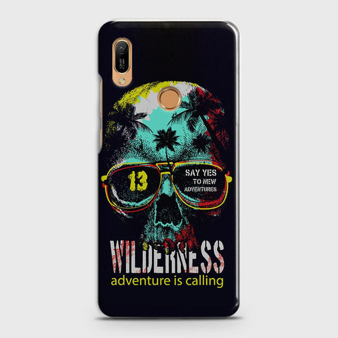 Huawei Y6 2019 Cover - Adventure Series - Matte Finish - Snap On Hard Case with LifeTime Colors Guarantee