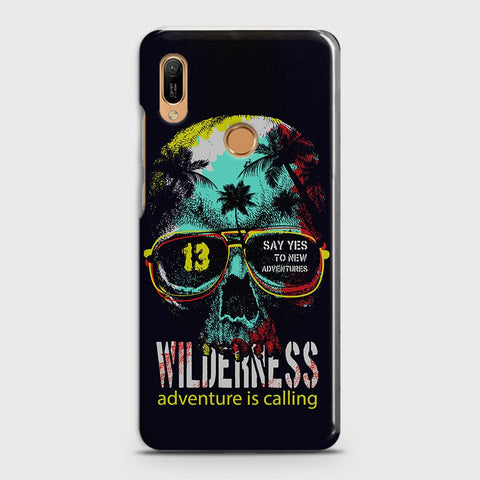 Huawei Y6 Prime 2019 Cover - Adventure Series - Matte Finish - Snap On Hard Case with LifeTime Colors Guarantee