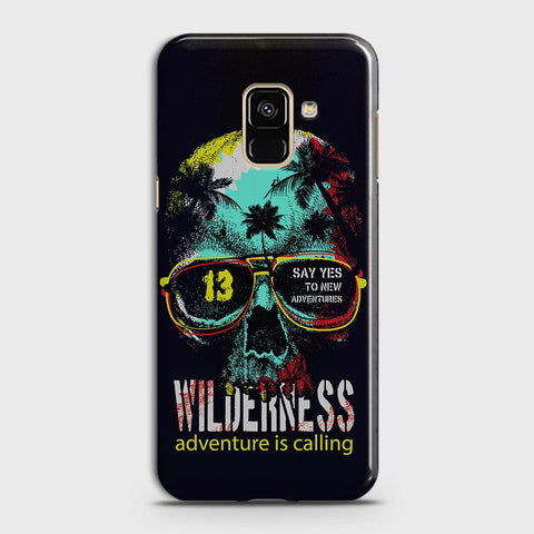 Samsung A6 2018 Cover - Adventure Series - Matte Finish - Snap On Hard Case with LifeTime Colors Guarantee