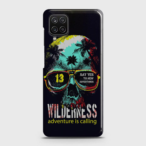 Samsung Galaxy A12 Cover - Adventure Series - Matte Finish - Snap On Hard Case with LifeTime Colors Guarantee