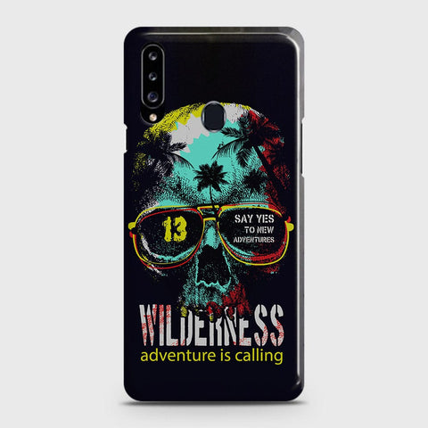 Samsung Galaxy A20s Cover - Adventure Series - Matte Finish - Snap On Hard Case with LifeTime Colors Guarantee