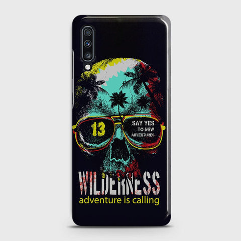 Samsung Galaxy A70 Cover - Adventure Series - Matte Finish - Snap On Hard Case with LifeTime Colors Guarantee