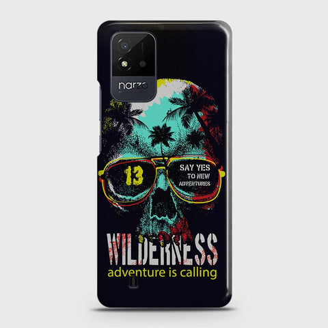 Realme C20 Cover - Adventure Series - Matte Finish - Snap On Hard Case with LifeTime Colors Guarantee