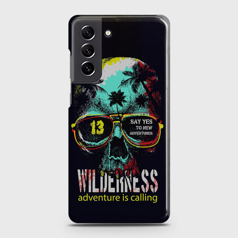 Samsung Galaxy S21 FE 5G Cover - Adventure Series - Matte Finish - Snap On Hard Case with LifeTime Colors Guarantee