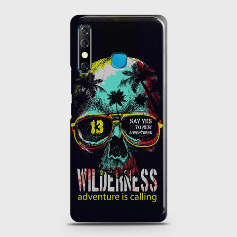 Infinix Hot 8 Cover - Adventure Series - Matte Finish - Snap On Hard Case with LifeTime Colors Guarantee