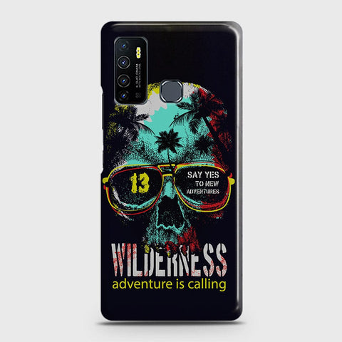 Infinix Hot 9 Pro Cover - Adventure Series - Matte Finish - Snap On Hard Case with LifeTime Colors Guarantee
