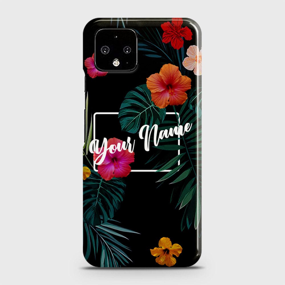 Google Pixel 4 Cover - Floral Series - Matte Finish - Snap On Hard Case with LifeTime Colors Guarantee