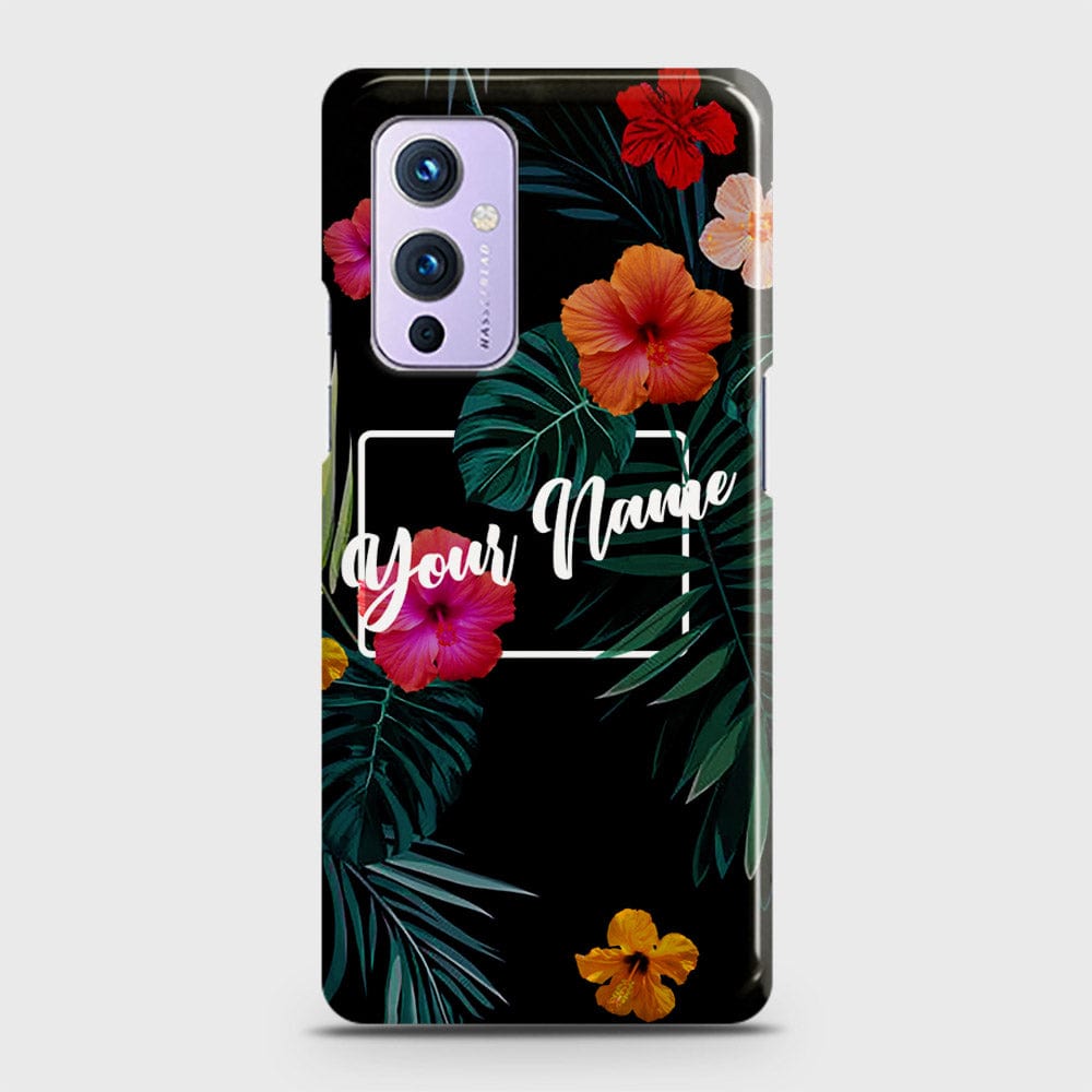 OnePlus 9  Cover - Floral Series - Matte Finish - Snap On Hard Case with LifeTime Colors Guarantee