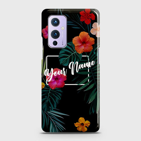 OnePlus 9  Cover - Floral Series - Matte Finish - Snap On Hard Case with LifeTime Colors Guarantee