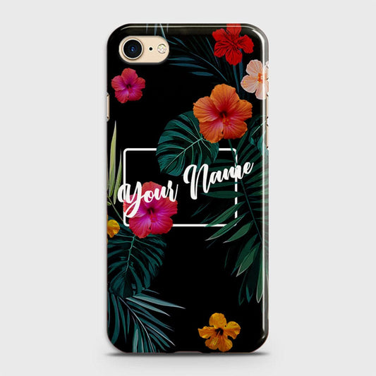 iPhone 7 Cover - Floral Series - Matte Finish - Snap On Hard Case with LifeTime Colors Guarantee