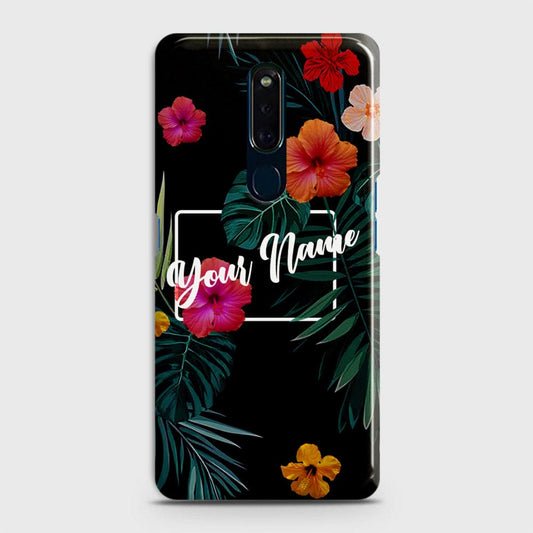 Oppo F11 Cover - Floral Series - Matte Finish - Snap On Hard Case with LifeTime Colors Guarantee