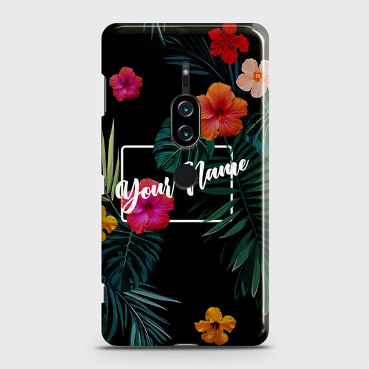 Sony Xperia XZ2 Premium Cover - Floral Series - Matte Finish - Snap On Hard Case with LifeTime Colors Guarantee