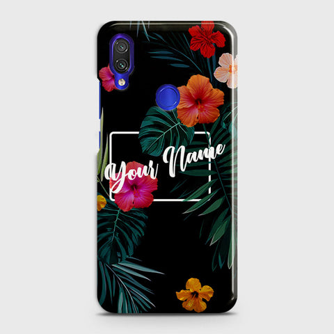 Xiaomi Redmi Note 7 Cover - Floral Series - Matte Finish - Snap On Hard Case with LifeTime Colors Guarantee