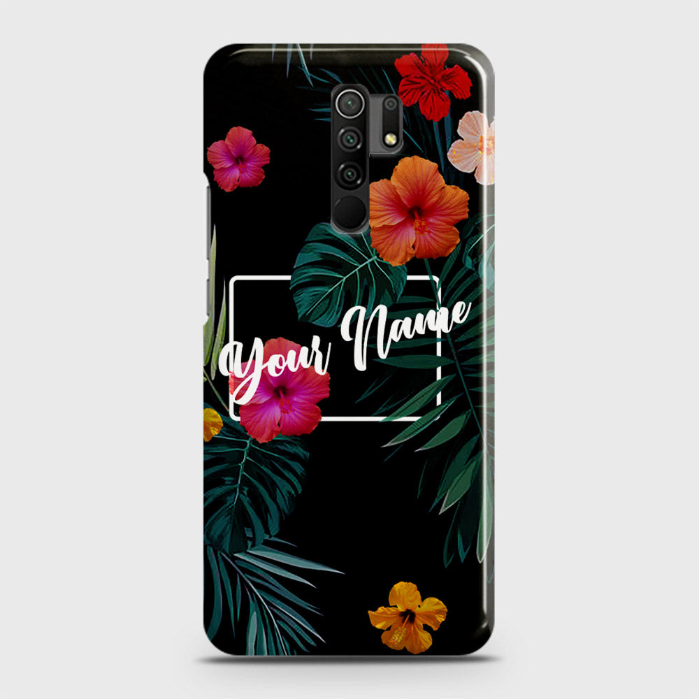 Xiaomi Redmi 9 Prime Cover - Floral Series - Matte Finish - Snap On Hard Case with LifeTime Colors Guarantee