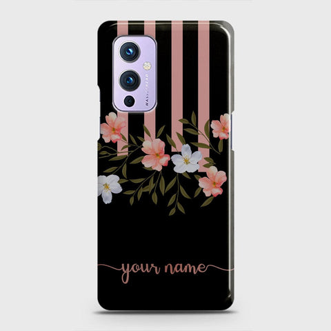 OnePlus 9  Cover - Floral Series - Matte Finish - Snap On Hard Case with LifeTime Colors Guarantee