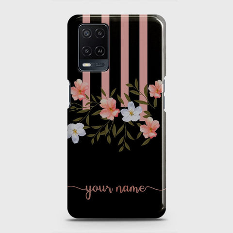 Oppo A54  Cover - Floral Series - Matte Finish - Snap On Hard Case with LifeTime Colors Guarantee