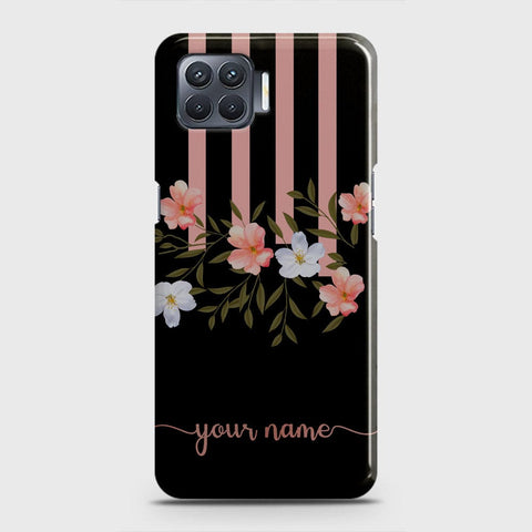 Oppo F17 Pro Cover - Floral Series - Matte Finish - Snap On Hard Case with LifeTime Colors Guarantee