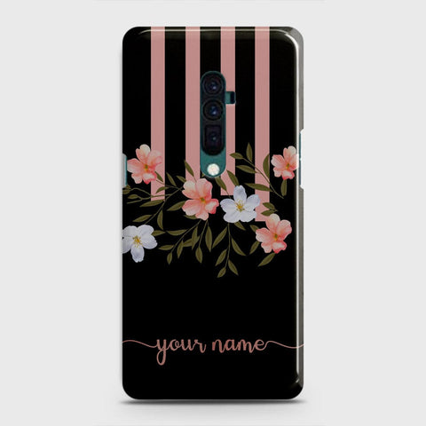 Oppo Reno 10x zoom Cover - Floral Series - Matte Finish - Snap On Hard Case with LifeTime Colors Guarantee