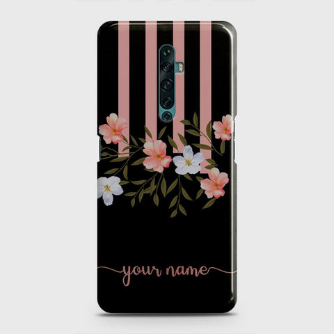 Oppo Reno 2Z Cover - Floral Series - Matte Finish - Snap On Hard Case with LifeTime Colors Guarantee