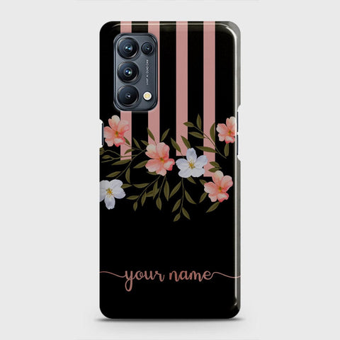 Oppo Reno 5 Pro 5G Cover - Floral Series - Matte Finish - Snap On Hard Case with LifeTime Colors Guarantee