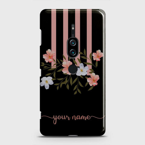 Sony Xperia XZ2 Premium Cover - Floral Series - Matte Finish - Snap On Hard Case with LifeTime Colors Guarantee