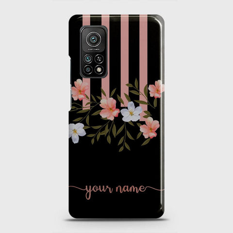 Xiaomi Mi 10T Pro Cover - Floral Series - Matte Finish - Snap On Hard Case with LifeTime Colors Guarantee