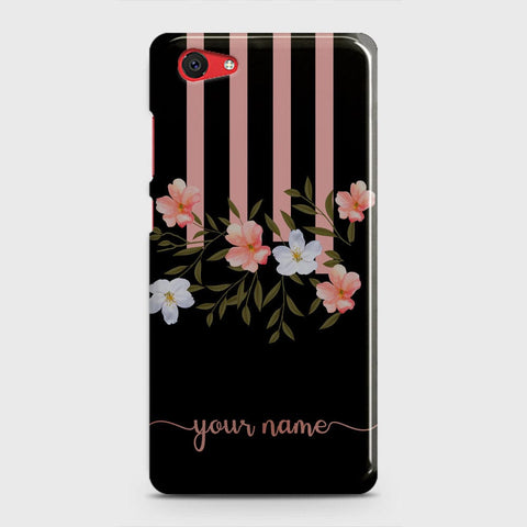 Vivo Y71 Cover - Floral Series - Matte Finish - Snap On Hard Case with LifeTime Colors Guarantee